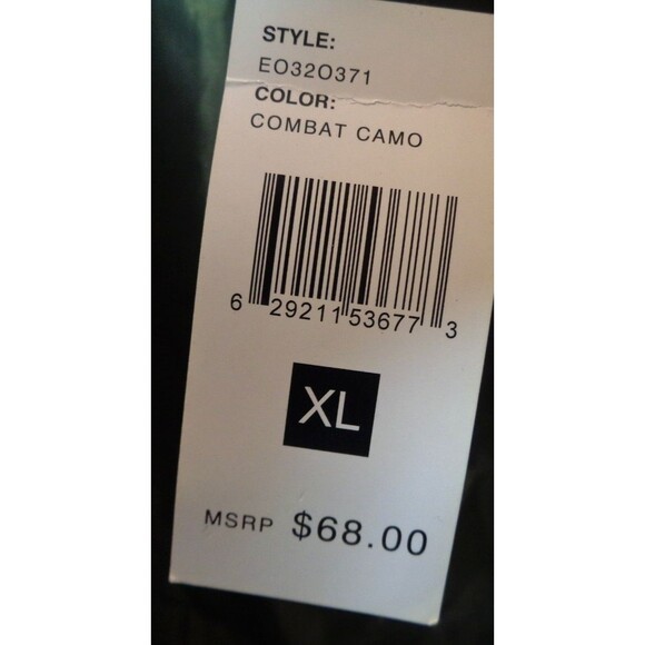 NWT Ecko Unltd. Camo Puffer Vest Hoodie XL Mens Camouflage Sleeveless Zip Front - Picture 7 of 9